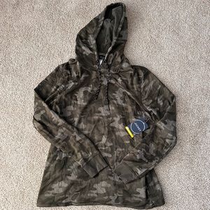 Men’s Jockey brushed back fleece w hood